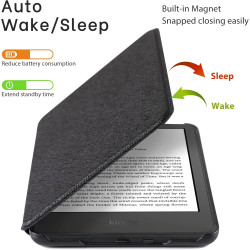 CoBak Funda Compatible Con 6" Nuevo Kindle (11ª Generación 2022), Carcasa Ligera Cubierta Con Auto Activación/Reposo Para Kindle