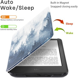 CoBak Coque Étui pour Kindle – 6" Housse de Protection Compatible avec Les appareils Kindle 11e génération (modèle 2022/2024), S