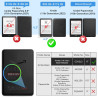 CoBak Coque Étui pour Kindle – 6" Housse de Protection Compatible avec Les appareils Kindle 11e génération (modèle 2022/2024), S