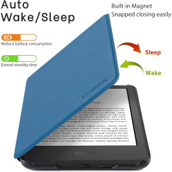 CoBak Coque Étui pour Kindle – 6" Housse de Protection Compatible avec Les appareils Kindle 11e génération (modèle 2022/2024), S