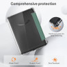 CoBak Étui pour liseuse électronique de 6" - Arrière Transparent - Léger - avec Fonction Veille/réveil Automatique - Non Compati