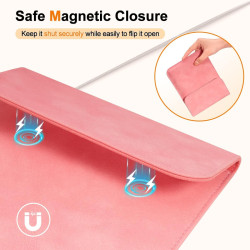 TiMOVO 6 Pouces Étui pour Tablette Kindle 11ème Génération 2024/2022, Sac de Protection avec Pochette pour Kindle E-Reader, Rose