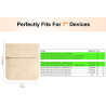 Timovo étui pour liseuse, 7"/6,8" paperblanc (12e/11e génération - 2024/2021) & colorsoft signature edition, sac de protection p