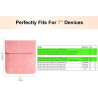 Timovo étui pour liseuse, 7"/6,8" paperblanc (12e/11e génération - 2024/2021) & colorsoft signature edition, sac de protection p
