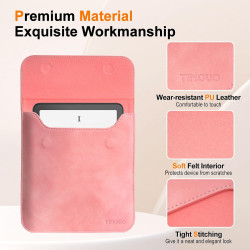 Timovo étui pour liseuse, 7"/6,8" paperblanc (12e/11e génération - 2024/2021) & colorsoft signature edition, sac de protection p