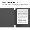kwmobile Étui Compatible avec Kobo Aura H2O Edition 2 Coque - Étui à Rabat magnétique Tablette eReader Similicuir - Turquoise-Ma