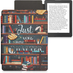 kwmobile Étui Compatible avec Kobo Aura H2O Edition 2 Coque - Étui à Rabat magnétique Tablette eReader Similicuir - Multicolore