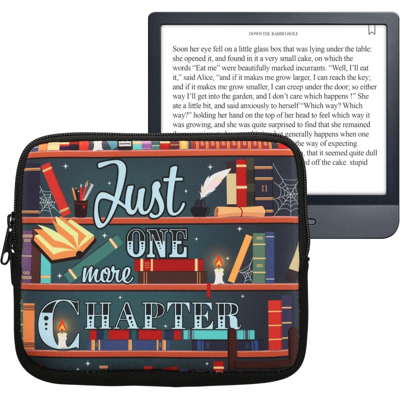 kwmobile Housse de Protection pour Liseuse - Étui de Protection pour E-Reader en Néoprène - Multicolore