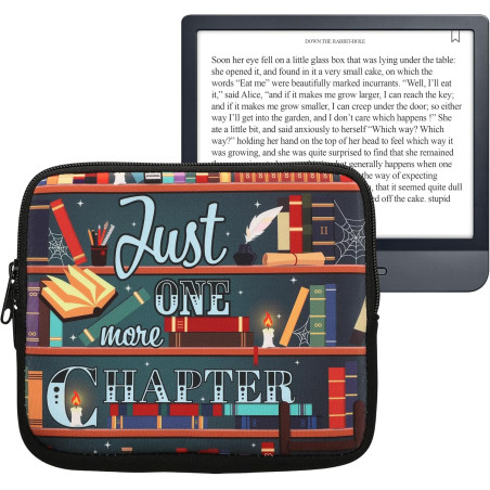 kwmobile Housse de Protection pour Liseuse - Étui de Protection pour E-Reader en Néoprène - Multicolore