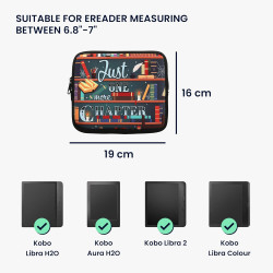 kwmobile Housse de Protection pour Liseuse - Étui de Protection pour E-Reader en Néoprène - Multicolore
