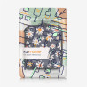 kwmobile Housse de Protection pour Liseuse - Étui de Protection pour E-Reader en Néoprène - Bleu-Blanc-Jaune
