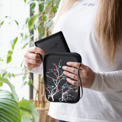 kwmobile Housse de Protection pour Liseuse - Étui de Protection 17 x 12 x 2 cm pour E-Reader en Néoprène - Multicolore-Fuchsia-N