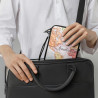 kwmobile Housse de Protection pour Liseuse - Étui de Protection 17 x 12 x 2 cm pour E-Reader en Néoprène - Noir-Multicolore