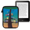 kwmobile Housse de Protection pour Liseuse - Étui de Protection 17 x 12 x 2 cm pour E-Reader en Néoprène - Multicolore-Bleu-Marr