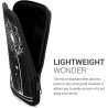 kwmobile Housse de Protection pour Liseuse - Étui de Protection 17 x 12 x 2 cm pour E-Reader en Néoprène - Blanc-Noir