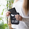 kwmobile Housse de Protection pour Liseuse - Étui de Protection 17 x 12 x 2 cm pour E-Reader en Néoprène - Blanc-Noir