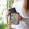 kwmobile Housse de Protection pour Liseuse - Étui de Protection 17 x 12 x 2 cm pour E-Reader en Néoprène - Multicolore