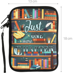 kwmobile Housse de Protection pour Liseuse - Étui de Protection 17 x 12 x 2 cm pour E-Reader en Néoprène - Multicolore