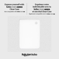 Coque Transparente pour Kobo Clara Colour/BW 6" | Protection Fine et Légère | Antidérapante, Anti-Rayures | Compatible Kobo Clar