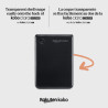 Coque Transparente pour Kobo Clara Colour/BW 6" | Protection Fine et Légère | Antidérapante, Anti-Rayures | Compatible Kobo Clar