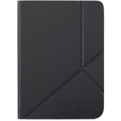 Étui SleepCover pour Kobo Clara Colour/BW 6" | Housse Noir avec Veille/Réveil | Support 2 Positions | Cuir Végan | Compatible Ko