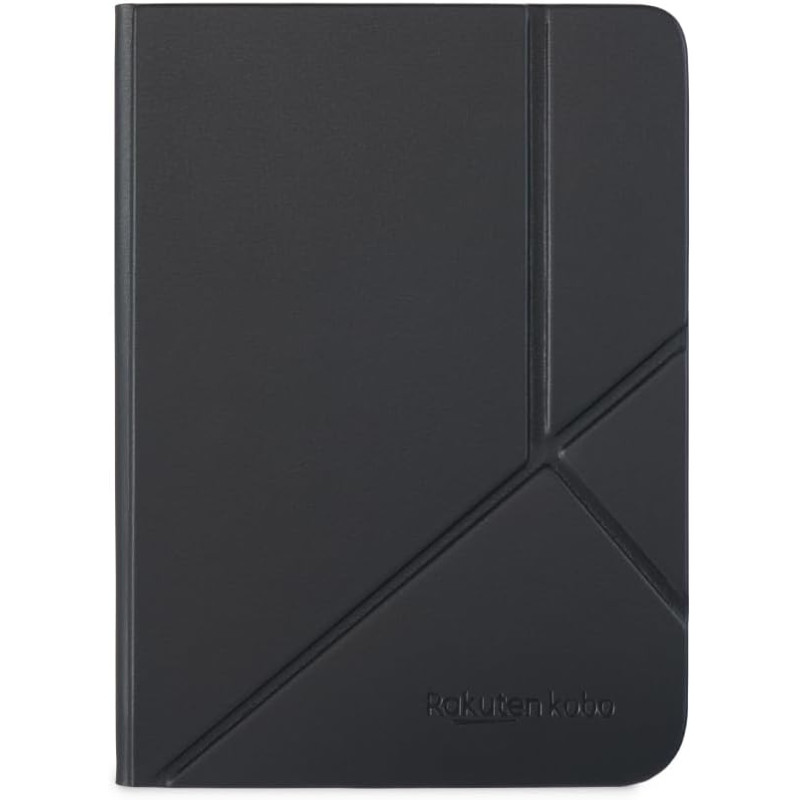 Étui SleepCover pour Kobo Clara Colour/BW 6" | Housse Noir avec Veille/Réveil | Support 2 Positions | Cuir Végan | Compatible Ko