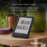 Étui SleepCover Rouge Cayenne pour Kobo Clara Colour/BW 6" | Housse avec Veille/Réveil | Support 2 Positions | Cuir Végan | Comp