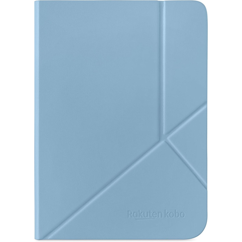 Étui SleepCover Bleu Crépuscule pour Kobo Clara Colour/BW 6" | Housse avec Veille/Réveil | Support 2 Positions | Cuir Végan | Co