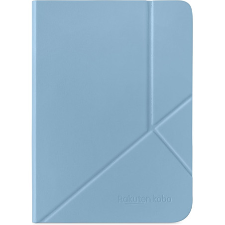 Étui SleepCover Bleu Crépuscule pour Kobo Clara Colour/BW 6" | Housse avec Veille/Réveil | Support 2 Positions | Cuir Végan | Co
