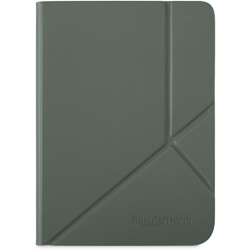 Étui SleepCover Vert Brumeux pour Kobo Clara Colour/BW 6" | Housse avec Veille/Réveil | Support 2 Positions | Cuir Végan | Compa