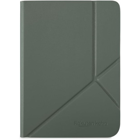 Étui SleepCover Vert Brumeux pour Kobo Clara Colour/BW 6" | Housse avec Veille/Réveil | Support 2 Positions | Cuir Végan | Compa