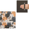 Kwmobile étui compatible avec amazon kindle scribe (2022/2024) coque - étui à rabat magnétique tablette ereader similicuir avec 