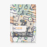 Kwmobile étui compatible avec amazon kindle scribe (2022/2024) coque - étui à rabat magnétique tablette ereader similicuir avec 