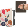 kwmobile Étui Compatible avec Amazon Kindle Scribe (2022/2024) Coque - Étui à Rabat magnétique Tablette eReader Similicuir avec 