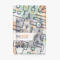 kwmobile Étui Compatible avec Amazon Kindle Scribe (2022/2024) Coque - Étui à Rabat magnétique Tablette eReader Similicuir avec 