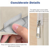 Dadanism 6-7 pouces housse protectrice pochette nylon pour 7" nouveau kindle paperblanc et kindle colorsoft signature edition, 6