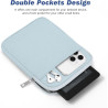 Dadanism 6-7 pouces housse protectrice pochette nylon pour 7" kindle paperblanc et kindle colorsoft signature edition, 6" k-indl