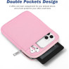 Dadanism 6-7 pouces housse protectrice pochette nylon pour 7" kindle paperblanc et kindle colorsoft signature edition, 6" k-indl