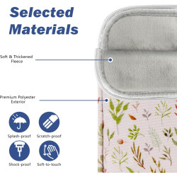 Dadanism 6-7 pouces housse protectrice pochette nylon pour 7" kindle paperblanc et kindle colorsoft signature edition, 6" k-indl