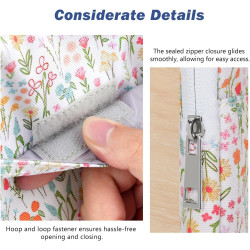Dadanism 6-7 pouces housse protectrice pochette nylon pour 7" kindle paperblanc et kindle colorsoft signature edition, 6" k-indl