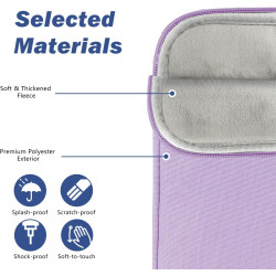 Dadanism 6-7 pouces housse protectrice pochette nylon pour 7" kindle paperblanc et kindle colorsoft signature edition, 6" k-indl