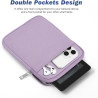 Dadanism 6-7 pouces housse protectrice pochette nylon pour 7" kindle paperblanc et kindle colorsoft signature edition, 6" k-indl