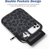 Dadanism 6-7 pouces housse protectrice pochette nylon pour 7" kindle paperblanc et kindle colorsoft signature edition, 6" k-indl