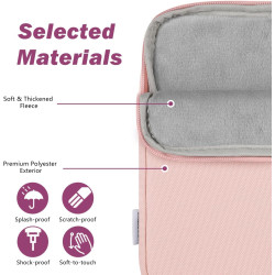 Dadanism 6-7 pouces housse protectrice pochette nylon pour 7" kindle paperblanc et kindle colorsoft signature edition, 6" kindle