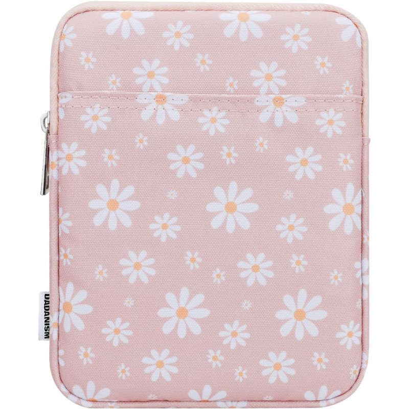 Dadanism 6-7 pouces housse protectrice pochette nylon pour 7" kindle paperblanc et kindle colorsoft signature edition, 6" k-indl
