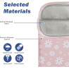 Dadanism 6-7 pouces housse protectrice pochette nylon pour 7" kindle paperblanc et kindle colorsoft signature edition, 6" k-indl