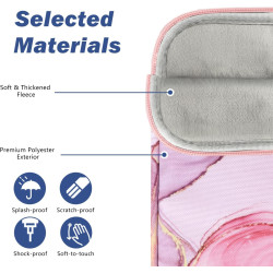 Dadanism 6-7 pouces housse protectrice pochette nylon pour 7" kindle paperblanc et kindle colorsoft signature edition, 6" k-indl