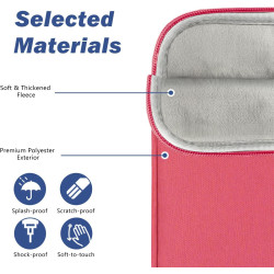 Dadanism 6-7" housse protectrice pochette nylon pour 7" nouveau kindle paperblanc et kindle colorsoft signature edition, 6" k-in