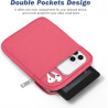 Dadanism 6-7" housse protectrice pochette nylon pour 7" nouveau kindle paperblanc et kindle colorsoft signature edition, 6" k-in