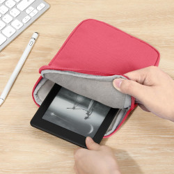 Dadanism 6-7" housse protectrice pochette nylon pour 7" nouveau kindle paperblanc et kindle colorsoft signature edition, 6" k-in